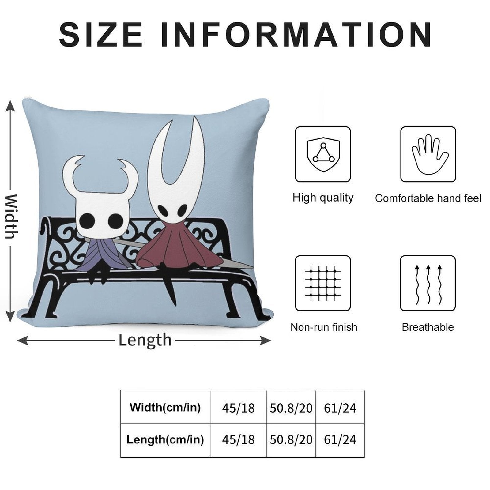 Hollow Protagonists Soft Ultra-Soft Texture Throw Pillow