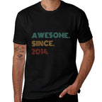 11 Years Old Awesome Since 2014 11th Birthday  Affordable Price T-Shirt
