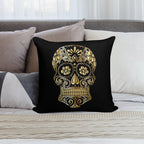 Mexican Skull Soft Luxury Feel Throw Pillow
