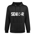 Graduate Class of 2025 Senior Soccer Player Graduation Shrink-Resistant Hoodie