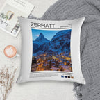 Zermatt - Switzerland - Photography Soft Warmth Comfort Throw Pillow