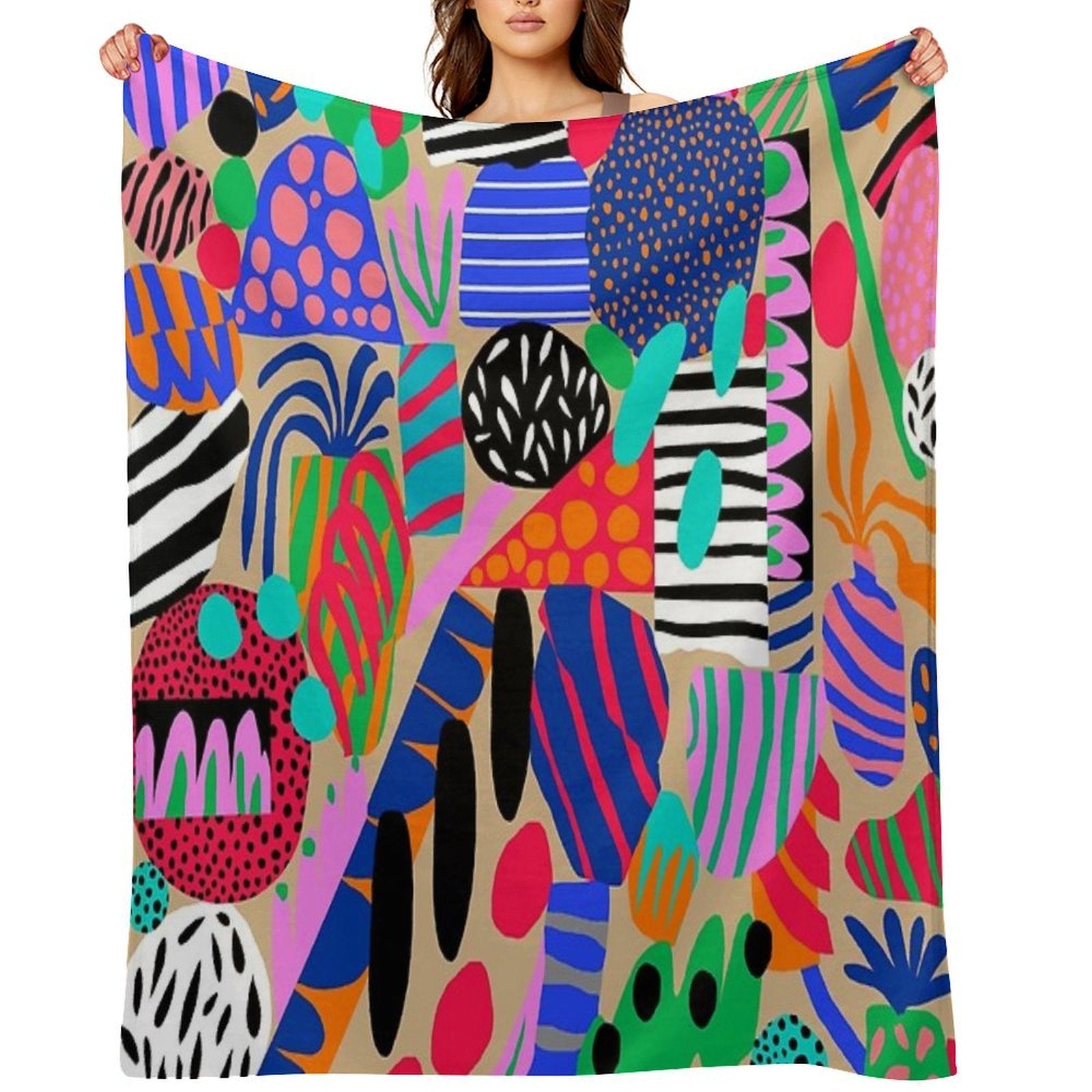Space Garden Lightweight Throw Blanket