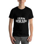 Team Edward  First Name Family Reunion Gift  Heathered Texture T-Shirt