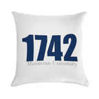 Moravian University 5 Soft Fade-Resistant Throw Pillow
