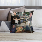 Milo Manheim Collage Soft Easy Maintenance Throw Pillow