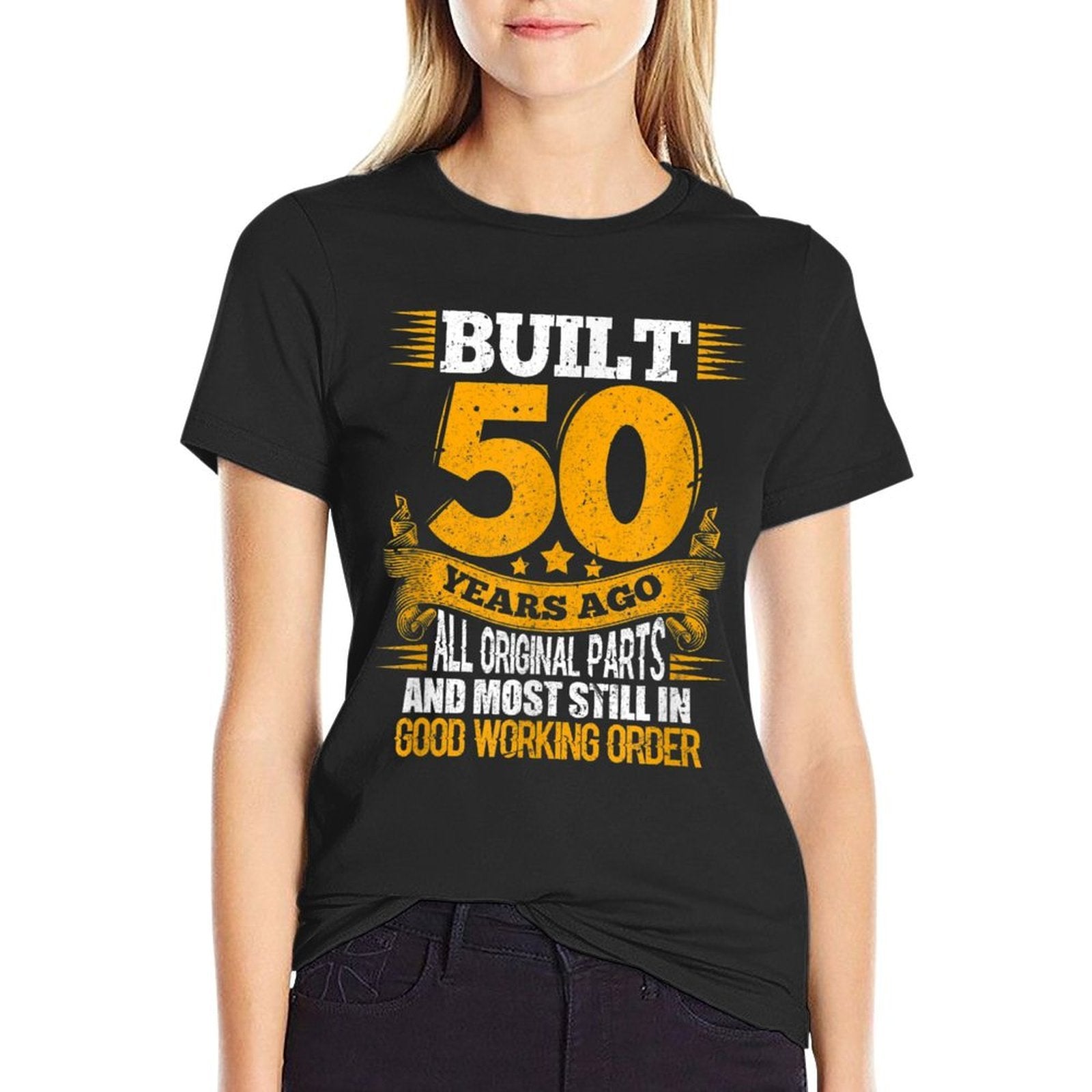 50th Birthday Party Tshirt for A 50 Year Old  Tagless Design T-Shirt