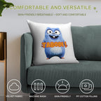 Grizzy&lemming Soft Hidden Zipper Throw Pillow