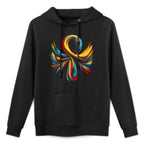 Cool Egypt Ankh Key of Life Symbol In Abstract Art Style Machine Washable Hoodie