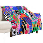 Space Garden Lightweight Throw Blanket