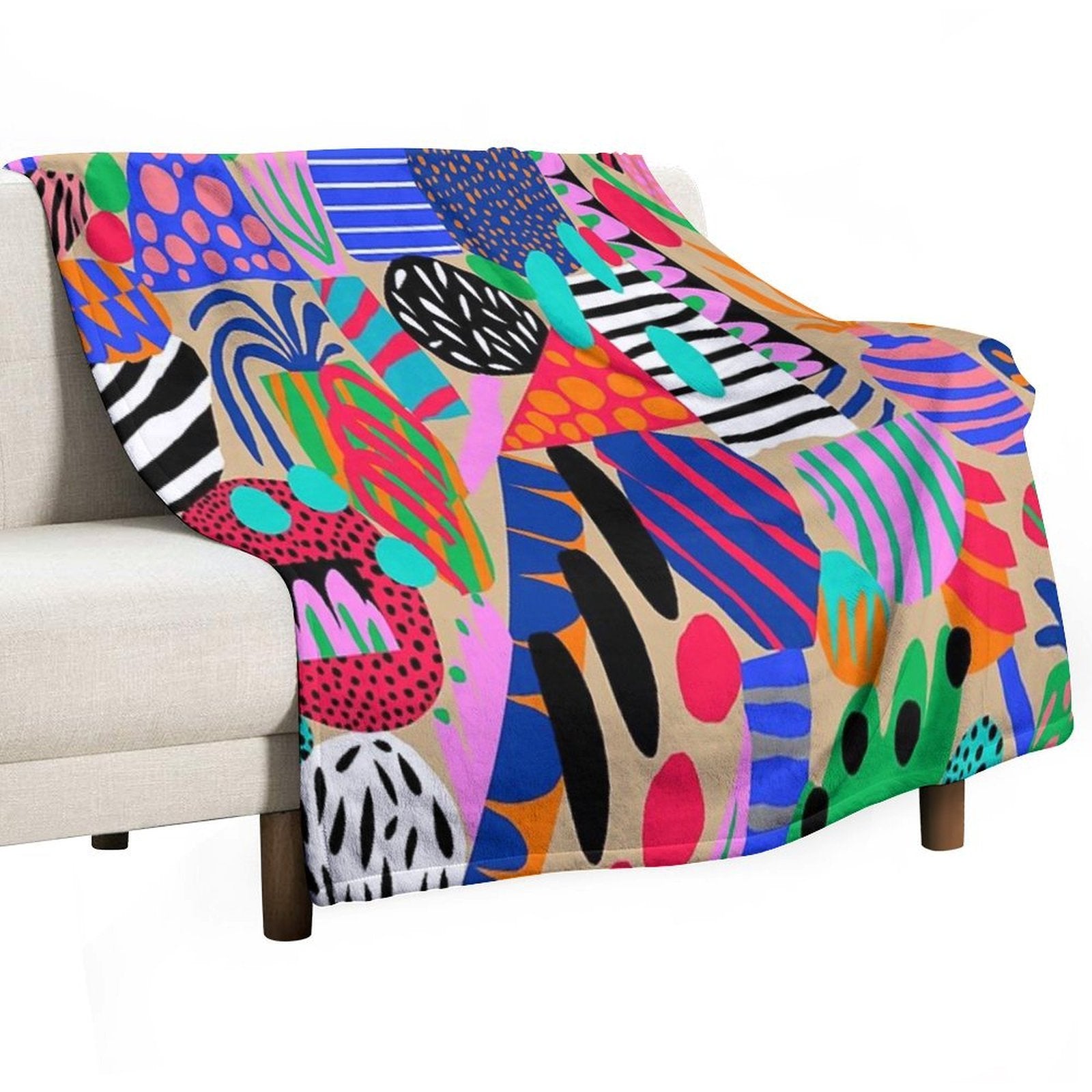 Space Garden Lightweight Throw Blanket