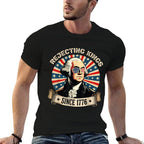 US Rejecting Kings Since 1776 4th of July Outfit  Relaxed-fit T-Shirt