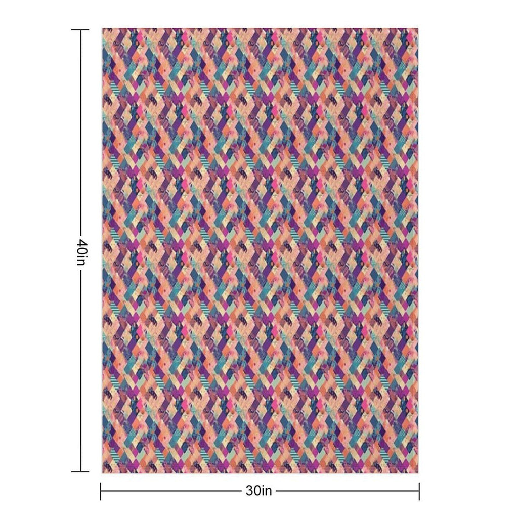 Patchwork Premium Throw Blanket