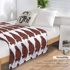 Djungelskog Velvety-soft Throw Blanket