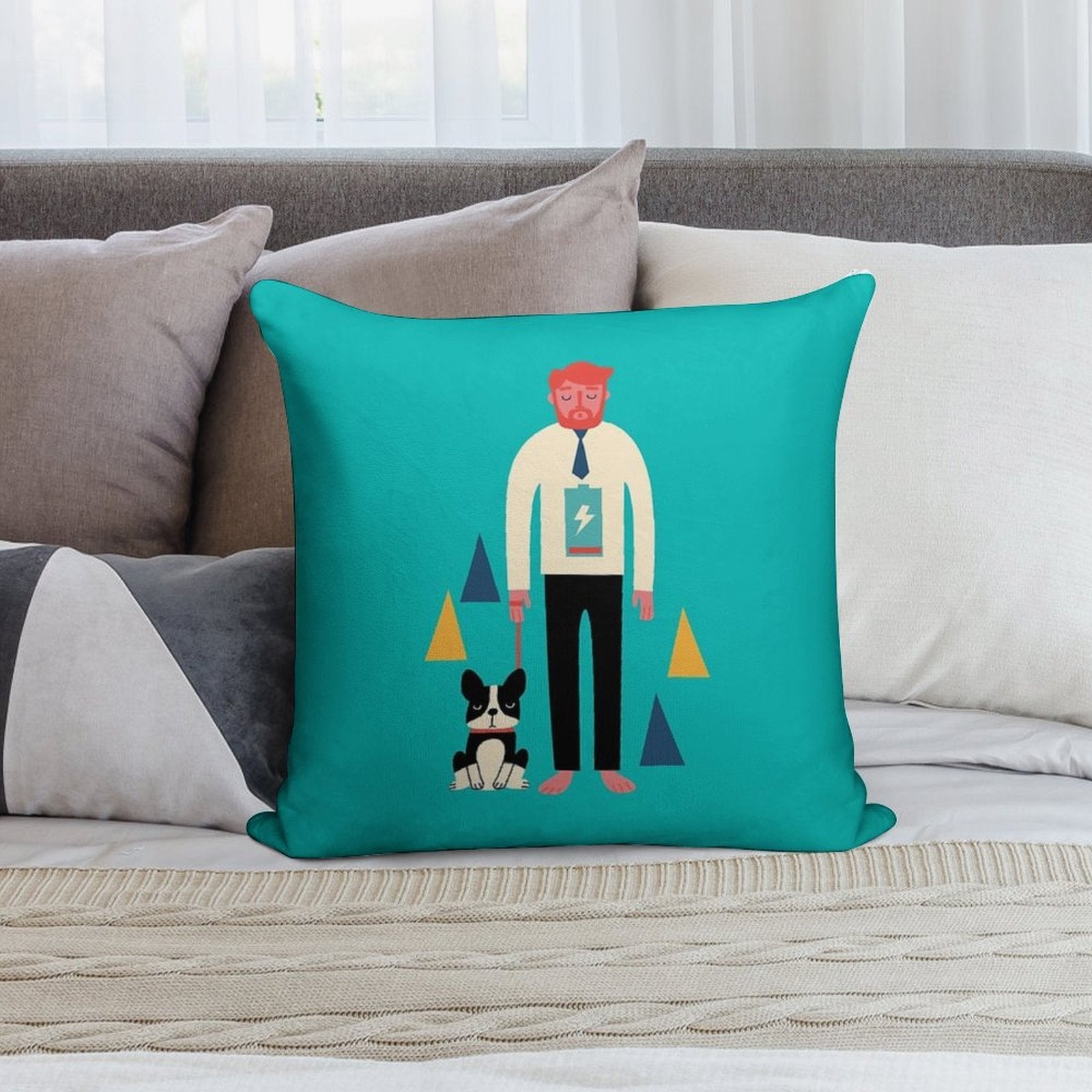 Powerless Soft Gift Ready Throw Pillow