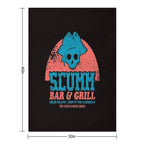 Scumm Bar Machine-washable Throw Blanket