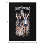 DAICOS BROTHERS Machine-washable Throw Blanket