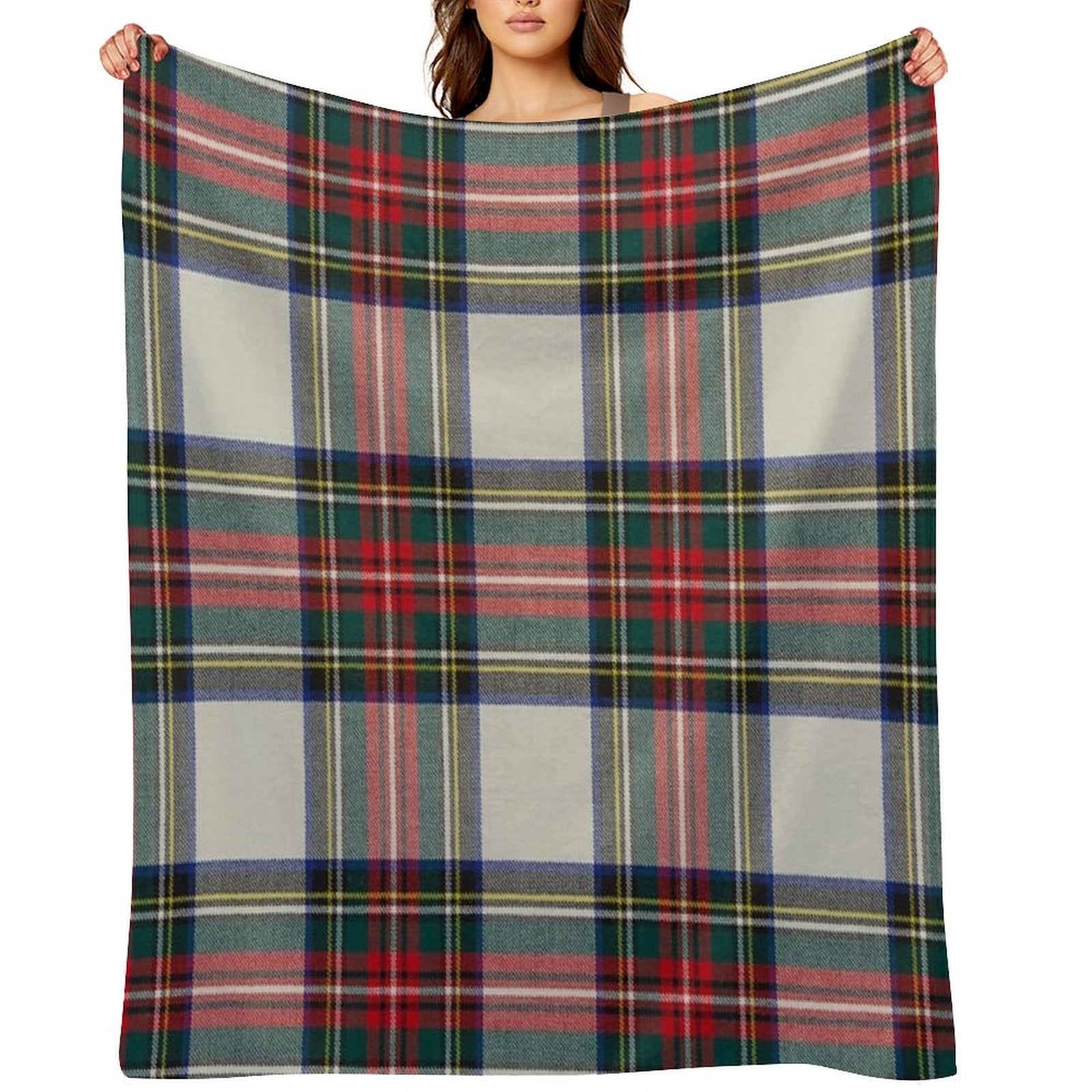 Stewart Dress Scottish Tartan Premium Throw Blanket