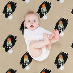Chop in Space Eco-conscious Throw Blanket