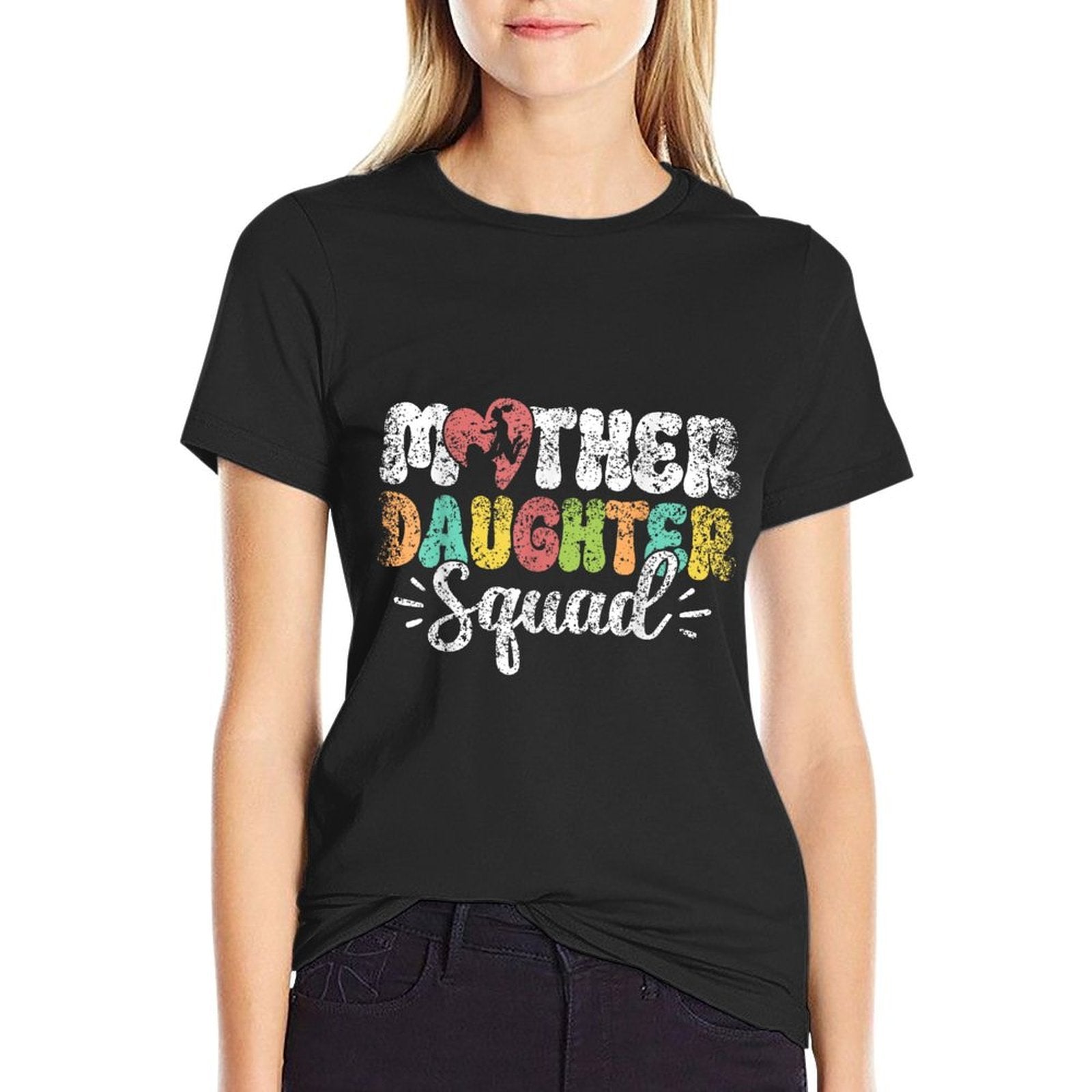 Mother Daughter Squad Matching Mom Mother Daughter Mommy  Versatile T-Shirt