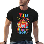 Tio Of The Birthday For Boy Circus Carnival Theme Party  Soft T-Shirt