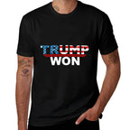 (Both Side) Funny Trump Won Trump 4547th Waste Management  Durable T-Shirt