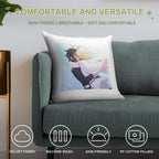 Owari No Seraph MikaYuu Kiss Soft Durable Construction Throw Pillow