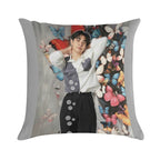 Mix in Moonlight Chicken Soft Home Decor Throw Pillow