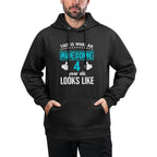 This Is What An Awesome 4 Year Old Looks Like Birthday Kids Unisex Design Hoodie