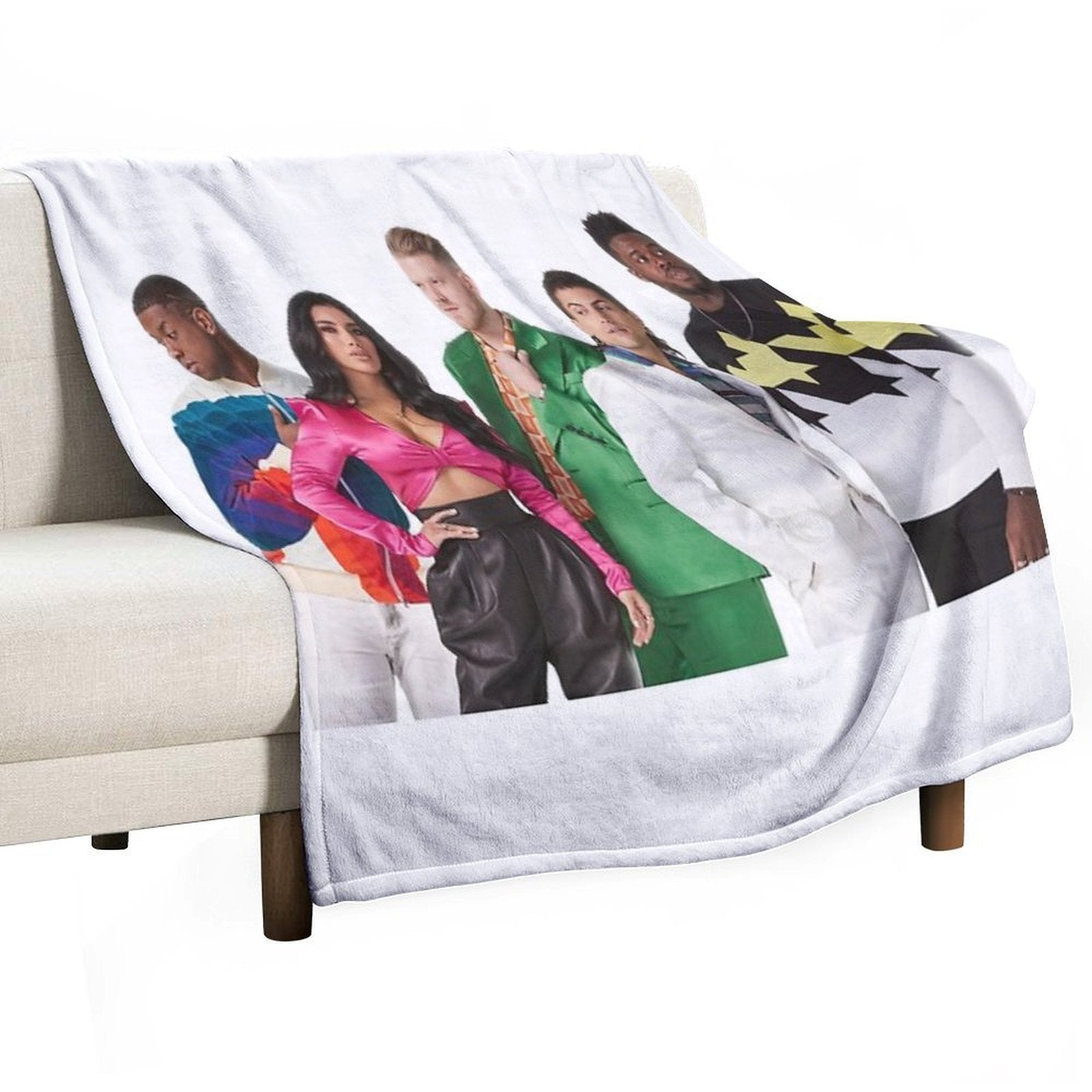 Pentatonix Eco-conscious Throw Blanket