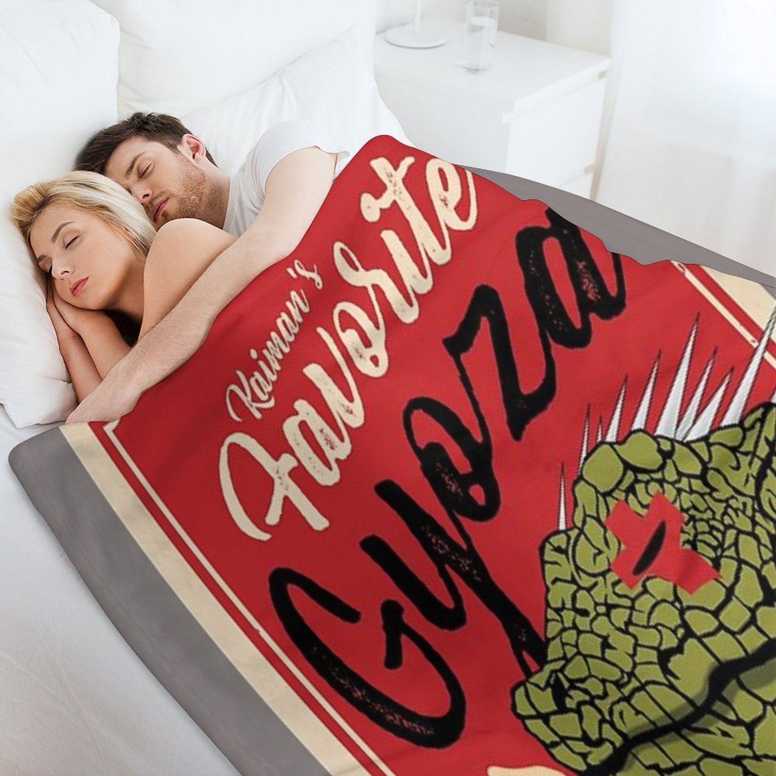 Dorohedoro Anime Kaiman Eating Gyoza Multi-functional Throw Blanket