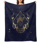 Orilium in Blue Gift-ready Throw Blanket