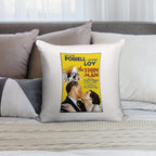 Retro Movie Art - The Thin Man Soft High-Density Material Throw Pillow