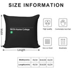 68 St Hunter College Station Soft High-Density Material Throw Pillow