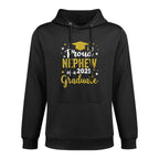 Nephew Senior 2025 Proud Nephew Of A Class Of 2025 Graduate Versatile Streetwear Hoodie