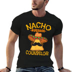 Nacho Average Counselor Adviser Consultant Cinco De Mayo  Easy-care T-Shirt