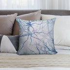 Neural Network, Illustration (C0470277) Soft Easy Maintenance Throw Pillow