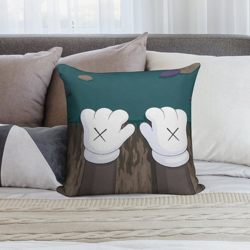 Old Friend Are Hard to Bury Soft Fade-Resistant Throw Pillow
