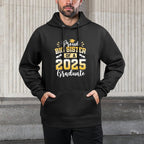 Proud Big Sister Of A 2025 Graduate Shrink-Resistant Hoodie