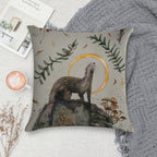 Otter And Her Treasures Soft Warmth Comfort Throw Pillow