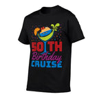 50th Birthday Cruise Drinking Ship  Eco-friendly Material T-Shirt