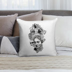 Old Witch Soft Bedroom Essential Throw Pillow