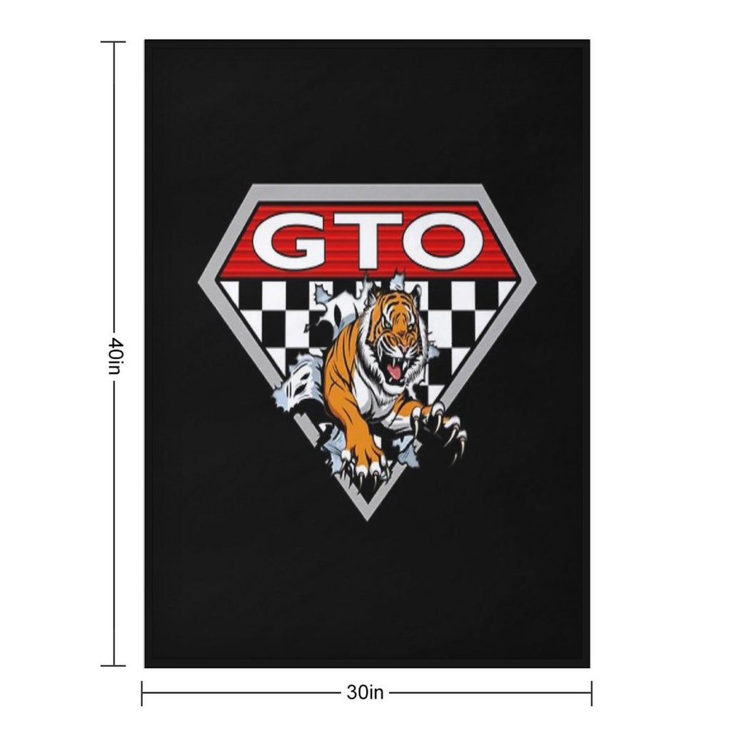 Pontiac GTO Tiger Shirt Gift-ready Throw Blanket