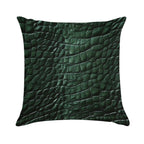 Crocodile Skin Soft Anti-Pilling Throw Pillow