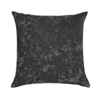 Charcoal Camouflage Black Grey Night Camo Soft Warmth Comfort Throw Pillow