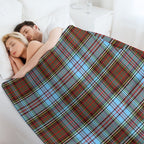 Clan Anderson Ancient Tartan Wrinkle-free Throw Blanket