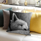 Dog Tired Soft High-Density Material Throw Pillow