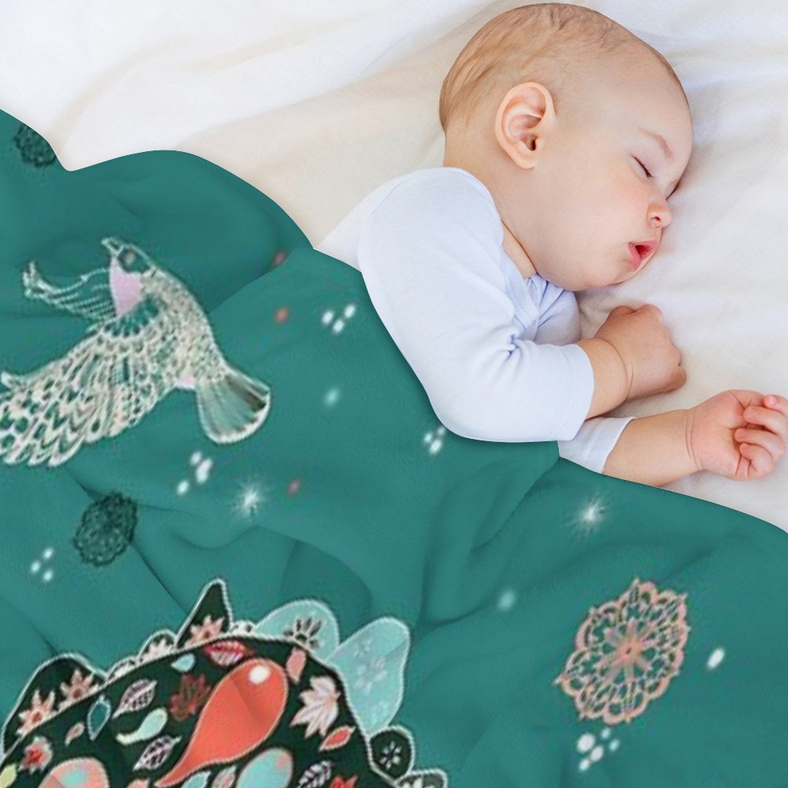 Lovely Forest Gift-ready Throw Blanket