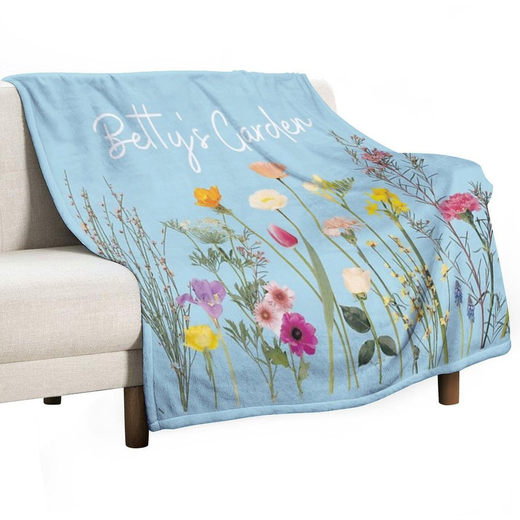 Betty's Garden Lightweight Throw Blanket