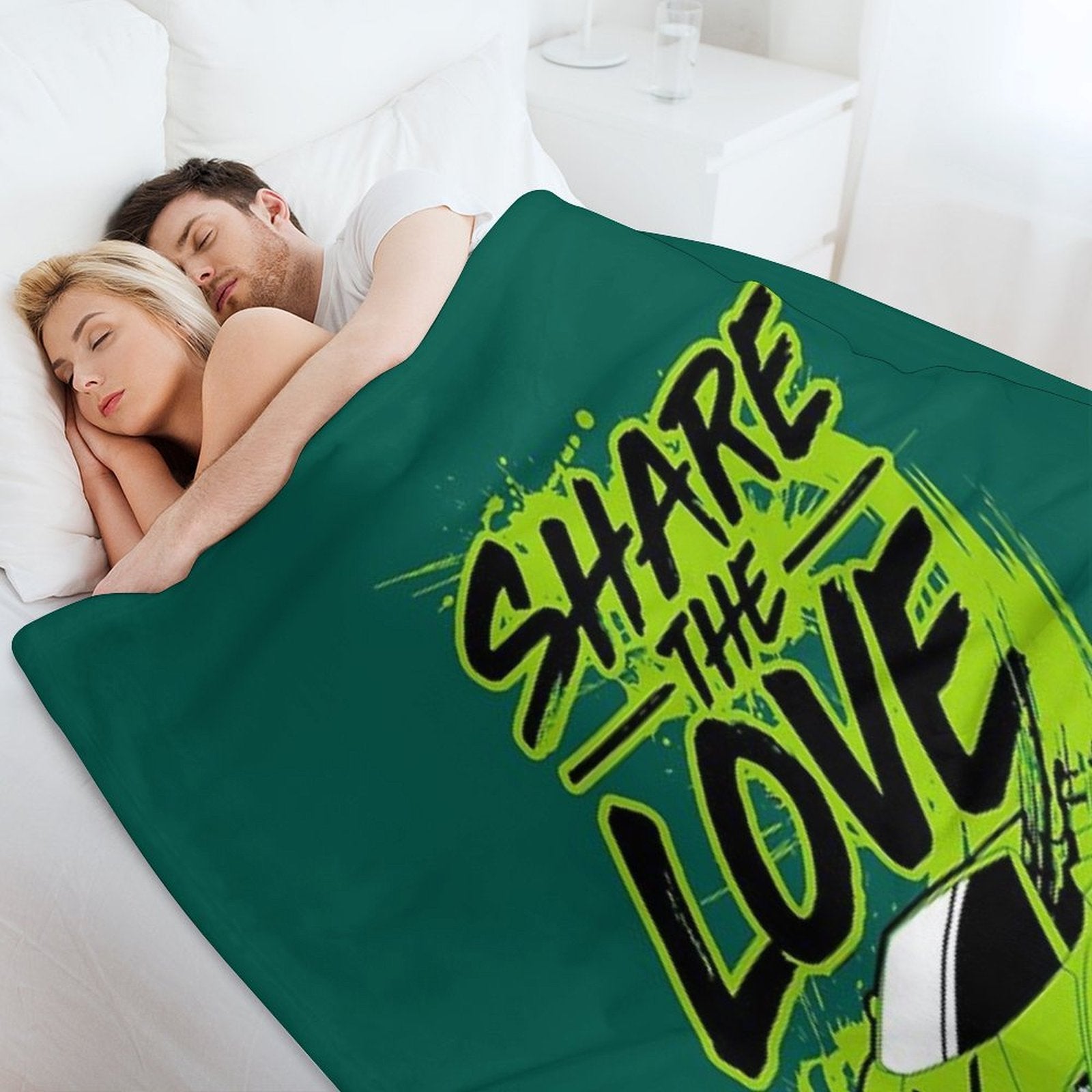Youth Share The Love Lightweight Throw Blanket