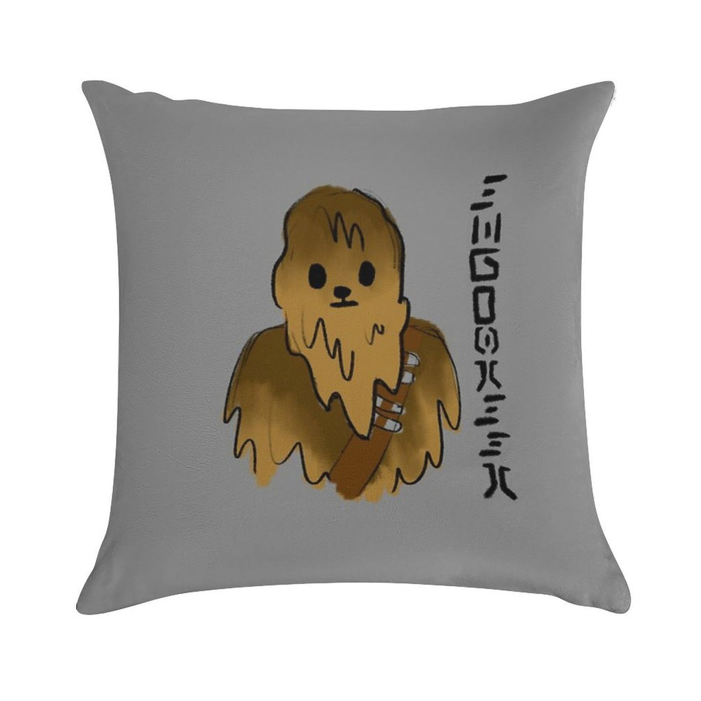 Cute Chewbacca Soft Style Accent Throw Pillow